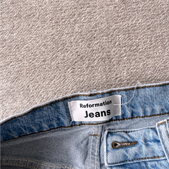 Reformation Montego Women's High Rise Button Fly Skinny Jeans size 26 - Picture 4 of 7